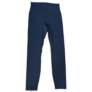 Lululemon Blue Stretchy Workout Leggings. 6.